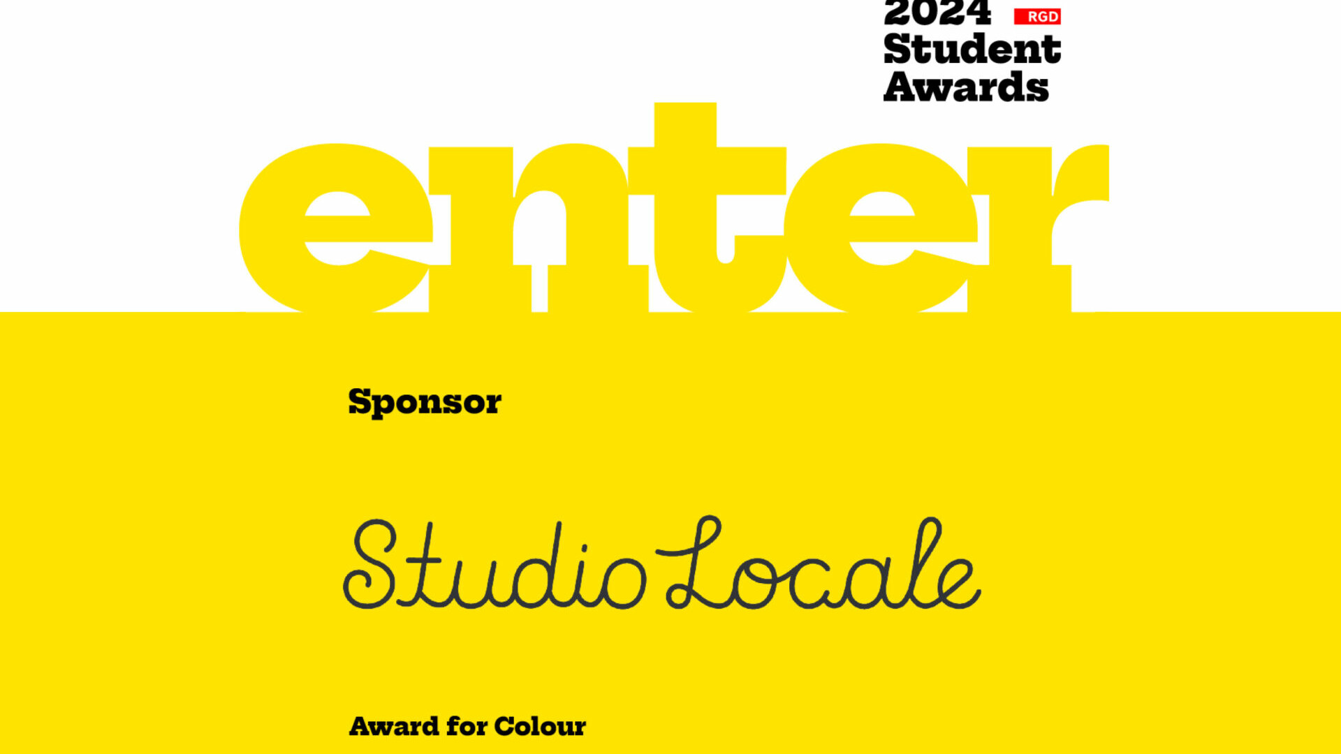 RGD Student Awards sponsor